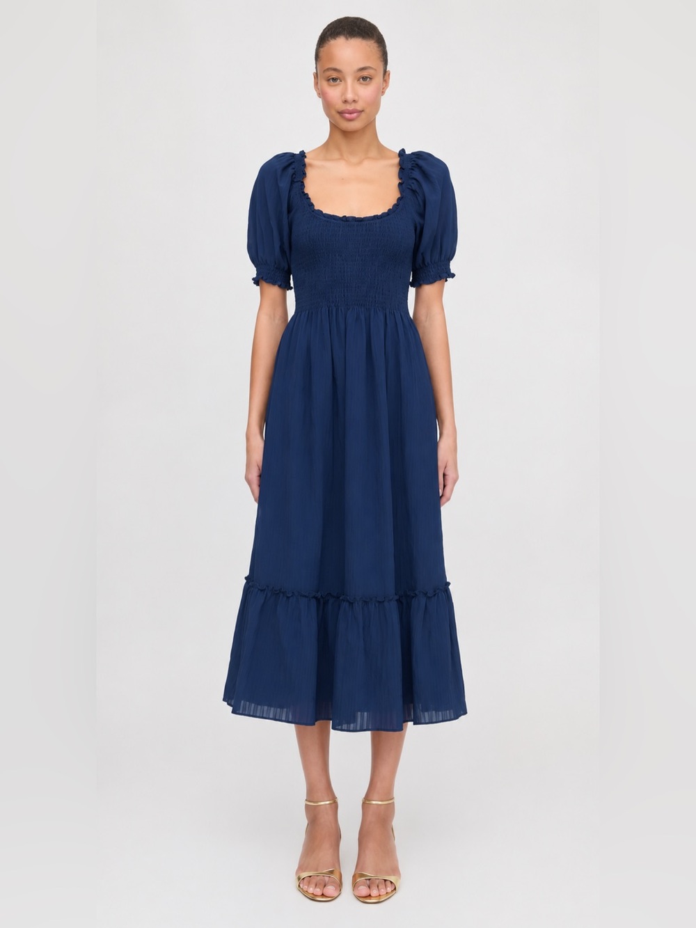 Hill House Home | The Louisa Nap Dress Navy Blue - Size XL
